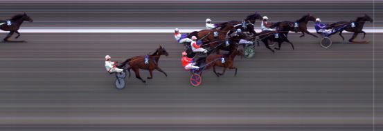 Målfoto for løp 2 på bane BI den 05.11.2016