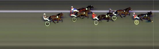 Målfoto for løp 6 på bane BI den 05.11.2016