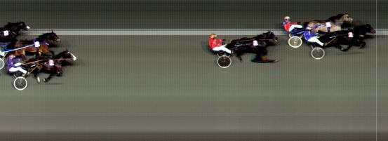 Målfoto for løp 8 på bane BI den 05.11.2016