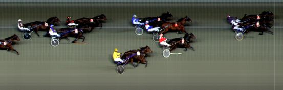 Målfoto for løp 3 på bane BI den 02.12.2016