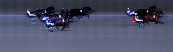 Målfoto for løp 2 på bane BI den 09.12.2016