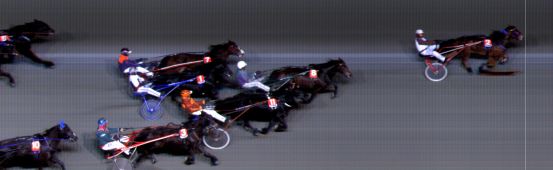 Målfoto for løp 3 på bane BI den 09.12.2016