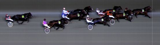 Målfoto for løp 9 på bane BI den 09.12.2016