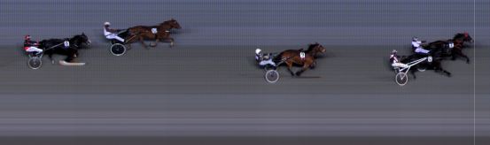 Målfoto for løp 5 på bane BI den 16.12.2016