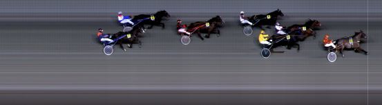 Målfoto for løp 1 på bane BI den 13.01.2017