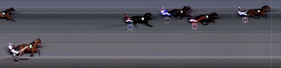 Målfoto for løp 4 på bane BI den 13.01.2017