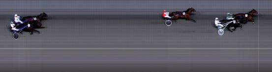 Målfoto for løp 5 på bane BI den 13.01.2017