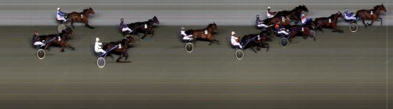 Målfoto for løp 6 på bane BI den 10.02.2017