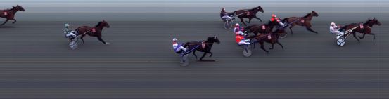 Målfoto for løp 3 på bane BI den 18.02.2017