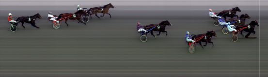 Målfoto for løp 6 på bane BI den 18.02.2017