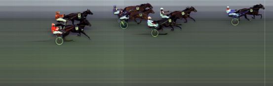 Målfoto for løp 7 på bane BI den 18.02.2017