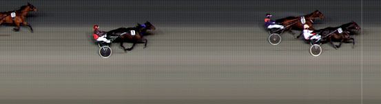 Målfoto for løp 5 på bane BI den 10.03.2017