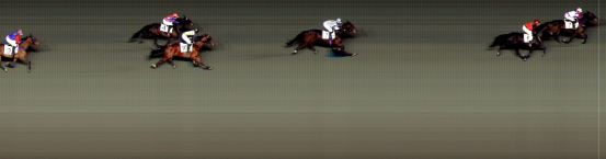 Målfoto for løp 7 på bane BI den 24.03.2017