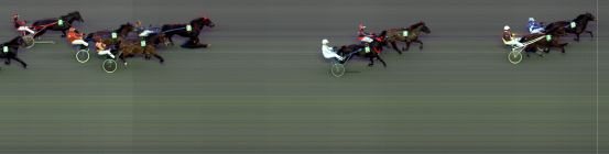 Målfoto for løp 4 på bane BI den 07.04.2017