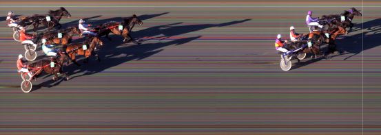 Målfoto for løp 4 på bane BI den 07.05.2017