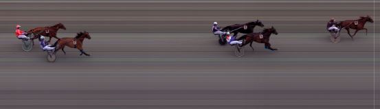 Målfoto for løp 7 på bane BI den 13.05.2017