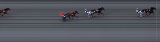 Målfoto for løp 1 på bane BI den 21.05.2017