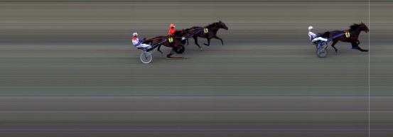 Målfoto for løp 1 på bane BI den 02.06.2017