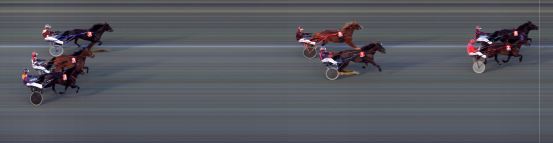 Målfoto for løp 3 på bane BI den 14.06.2017