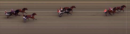 Målfoto for løp 6 på bane BI den 18.06.2017