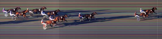 Målfoto for løp 7 på bane BI den 30.06.2017