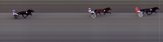 Målfoto for løp 8 på bane BI den 14.07.2017