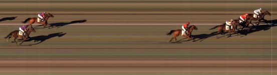 Målfoto for løp 3 på bane BI den 16.07.2017