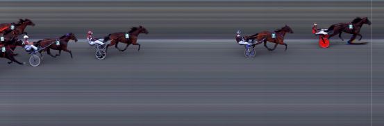 Målfoto for løp 4 på bane BI den 23.07.2017