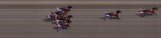 Målfoto for løp 2 på bane BI den 29.07.2017