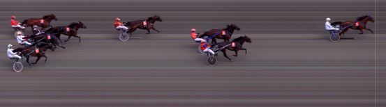 Målfoto for løp 3 på bane BI den 29.07.2017