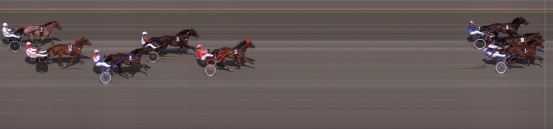 Målfoto for løp 6 på bane BI den 29.07.2017