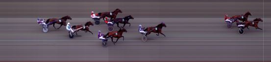 Målfoto for løp 4 på bane BI den 25.08.2017