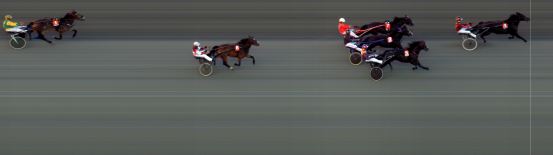 Målfoto for løp 3 på bane BI den 01.09.2017