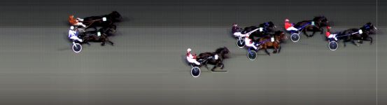 Målfoto for løp 4 på bane BI den 15.09.2017