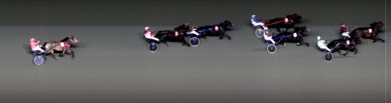 Målfoto for løp 3 på bane BI den 06.10.2017