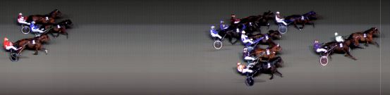 Målfoto for løp 6 på bane BI den 06.10.2017