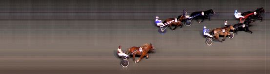 Målfoto for løp 7 på bane BI den 13.10.2017