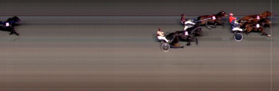 Målfoto for løp 8 på bane BI den 13.10.2017