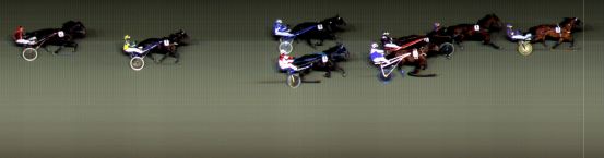 Målfoto for løp 5 på bane BI den 20.10.2017