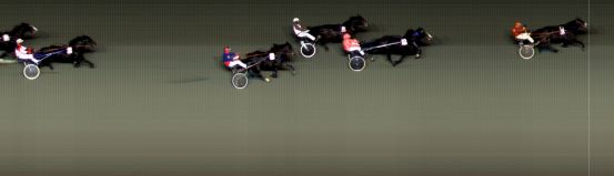 Målfoto for løp 8 på bane BI den 20.10.2017