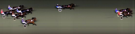 Målfoto for løp 8 på bane BI den 04.11.2017