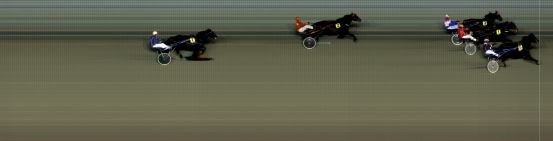 Målfoto for løp 1 på bane BI den 15.12.2017