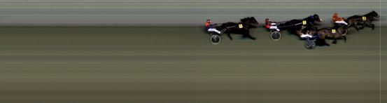 Målfoto for løp 1 på bane BI den 12.01.2018