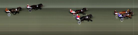 Målfoto for løp 5 på bane BI den 26.01.2018