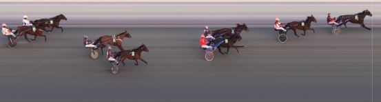 Målfoto for løp 4 på bane BI den 03.02.2018