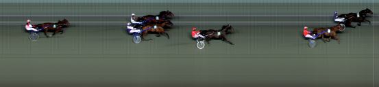 Målfoto for løp 4 på bane BI den 16.02.2018