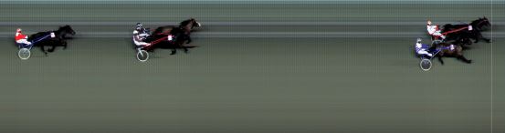 Målfoto for løp 8 på bane BI den 16.02.2018