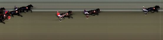 Målfoto for løp 3 på bane BI den 23.02.2018