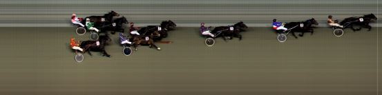 Målfoto for løp 5 på bane BI den 23.02.2018