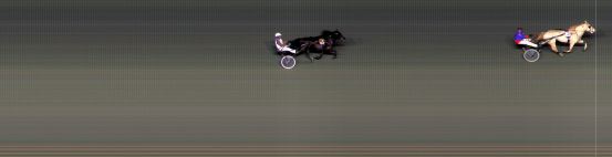 Målfoto for løp 7 på bane BI den 23.03.2018